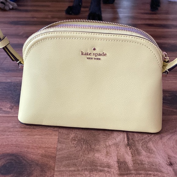 kate spade Bags Kate Spade Yellow Crossbody Purse Poshmark